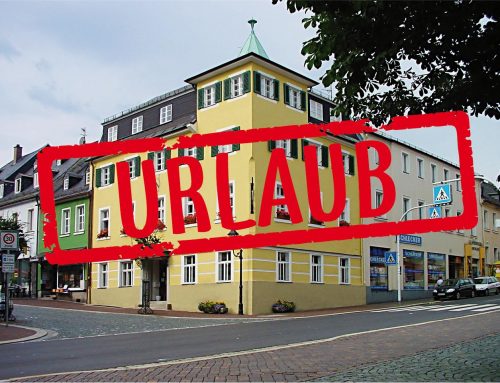 FGV Hauptgeschäftsstelle macht Urlaub